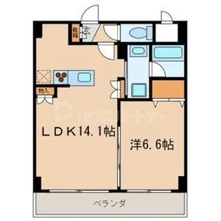 セラ浦安【1階】の間取り