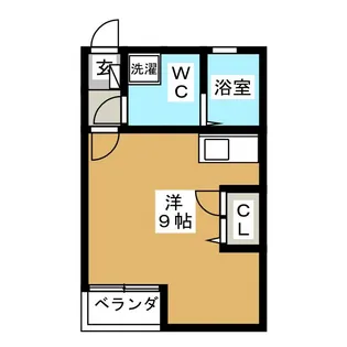 ラグーナコート荏原【2階】の間取り