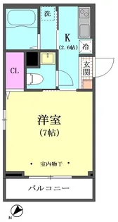 グラン・カスケード【2階】の間取り