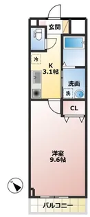 VILLA MISTRAL【2階】の間取り