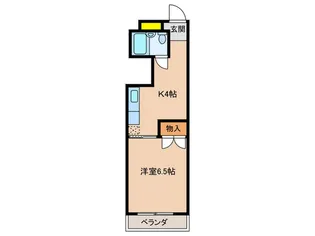 プチパレ【5階】の間取り