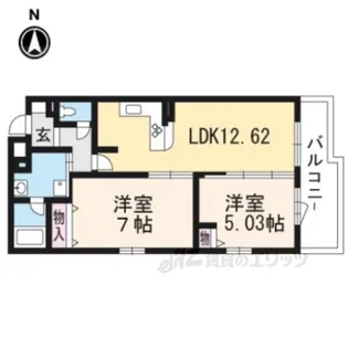 ロマンレジデンス【4階】の間取り