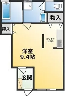ラ・リベルタ(V)【1階】の間取り