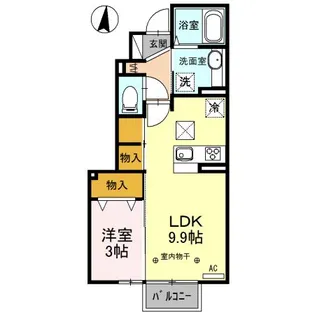 MMK【1階】の間取り
