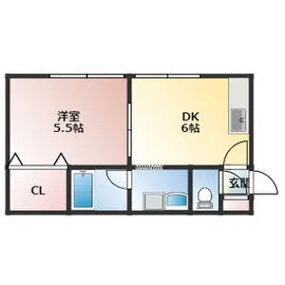 ラベンダータウン【3階】の間取り