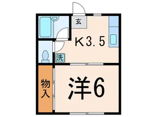 メゾンドール【2階】の間取り