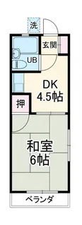 東林ハウスM【2階】の間取り