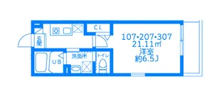 BEYOND菊名【2階】の間取り