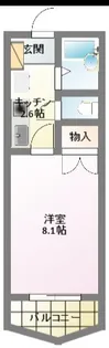 鈴パレス【2階】の間取り