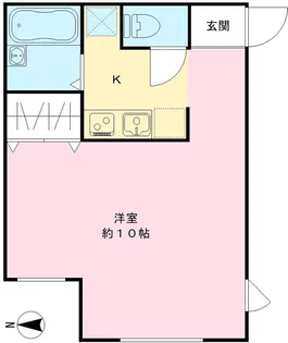 モデュロール高井戸【4階】の間取り