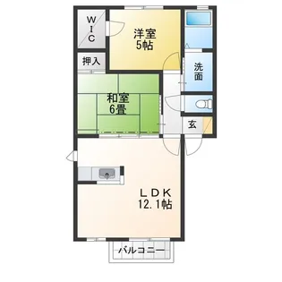 Annex ・ S【2階】の間取り