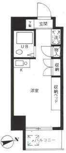 江古田ホワイトハイツ【8階】の間取り