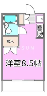 シティハイムノブト【1階】の間取り