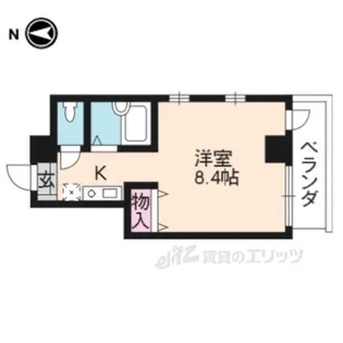 セントガーデン【4階】の間取り