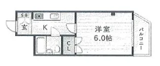 フォレストハウス西葛西【2階】の間取り