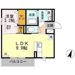 オリーブ【2階】の間取り