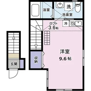 ベアーズ浦和I【2階】の間取り