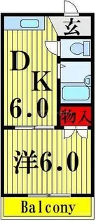 ルナパーク【3階】の間取り