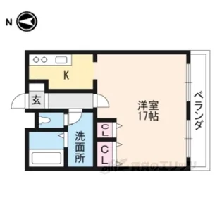 べルヴィ大将軍【3階】の間取り