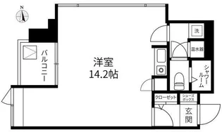 コリンズ86ビル【4階】の間取り