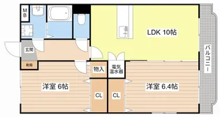 ユーミーキャッスル【3階】の間取り