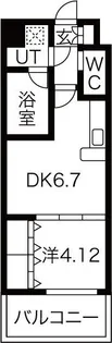 Choei65 プレジオ中津【10階】の間取り