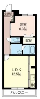 シャーメゾン本牧【1階】の間取り