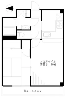 ウイング西荻南【2階】の間取り