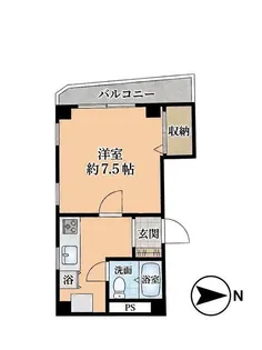ジョイフルITO【3階】の間取り