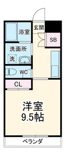 ソル・パティオ【1階】の間取り