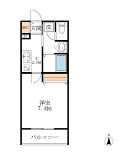 【へーベルメゾン】グランドアヴェニール【2階】の間取り