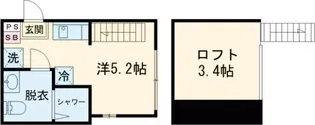 ハーモニーテラス亀有III【2階】の間取り