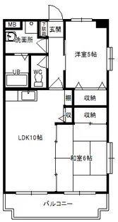 KMアーバン【2階】の間取り