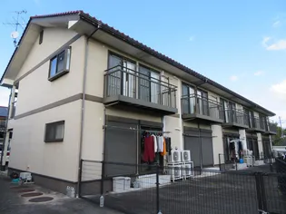 岡山県津山市河辺【アパート】の外観