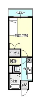 サイエンス山本【2階】の間取り