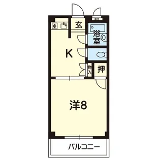 ビラ・サンライズ【2階】の間取り