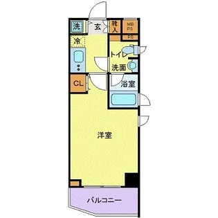 デュオステージサンシャイン60通り【8階】の間取り