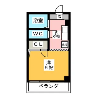 ASANOIIビル【4階】の間取り