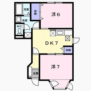 プレミアージュA【1階】の間取り