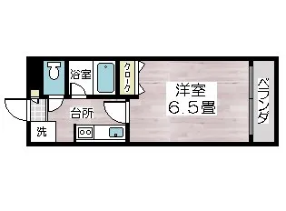 ブルースター上本町【2階】の間取り