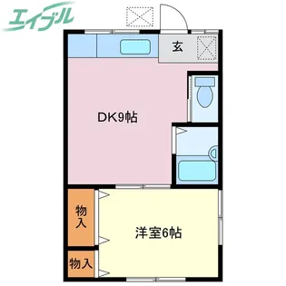 山雄【2階】の間取り