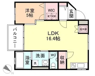 プルミエールU【4階】の間取り