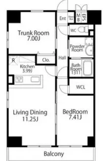 Live Flat上前津【12階】の間取り