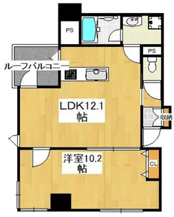 ルミアージュ登戸【5階】の間取り