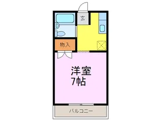 グリーンハイツ【1階】の間取り