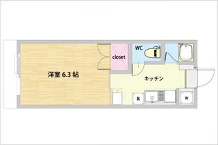 マンションサクセス【2階】の間取り