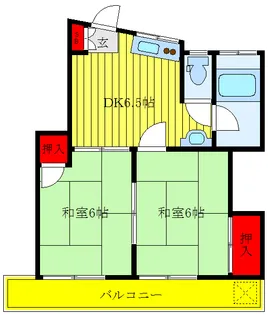 コーポラス オーヌマ【4階】の間取り