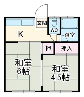 コーポ寿【2階】の間取り