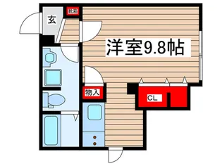 quador桜山【5階】の間取り