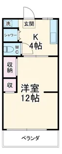 高田サニーハイム【1階】の間取り